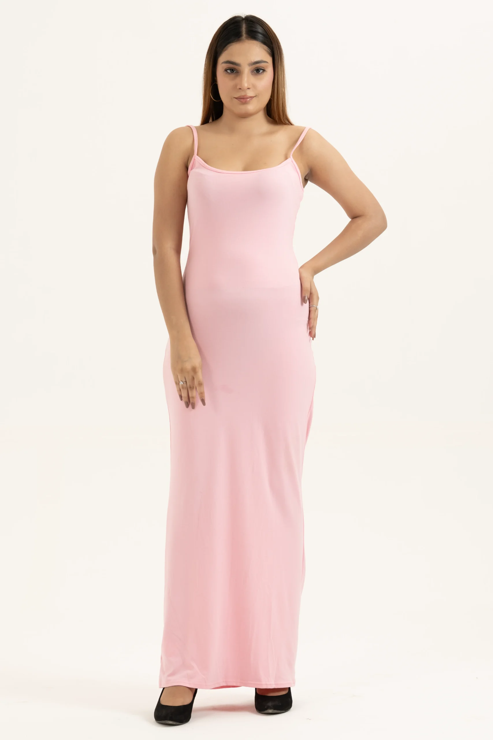 Soft Lounge Ribbed Maxi Nightdress - Image 2