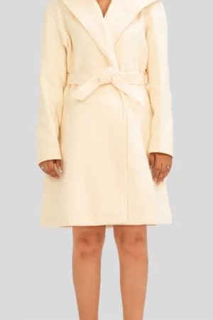 Paya Double-Faced Wool Wrap Coat