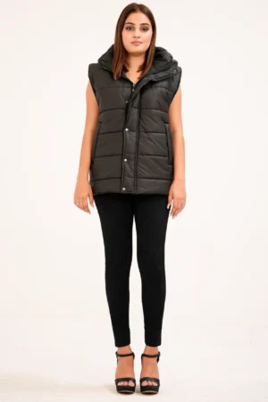 Junction Recycled-Nylon Puffer Vest