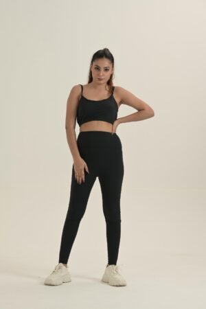 Noir Sculpt Bra & Legging Set